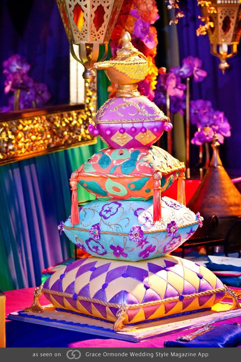 Торт алладин свадебный