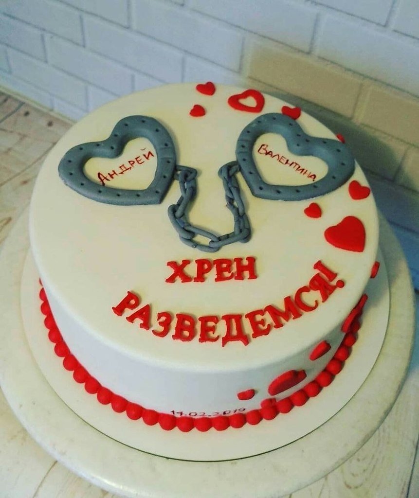 Декор торта на годовщину свадьбы