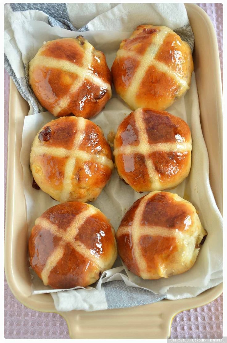 Булочки hot Cross buns