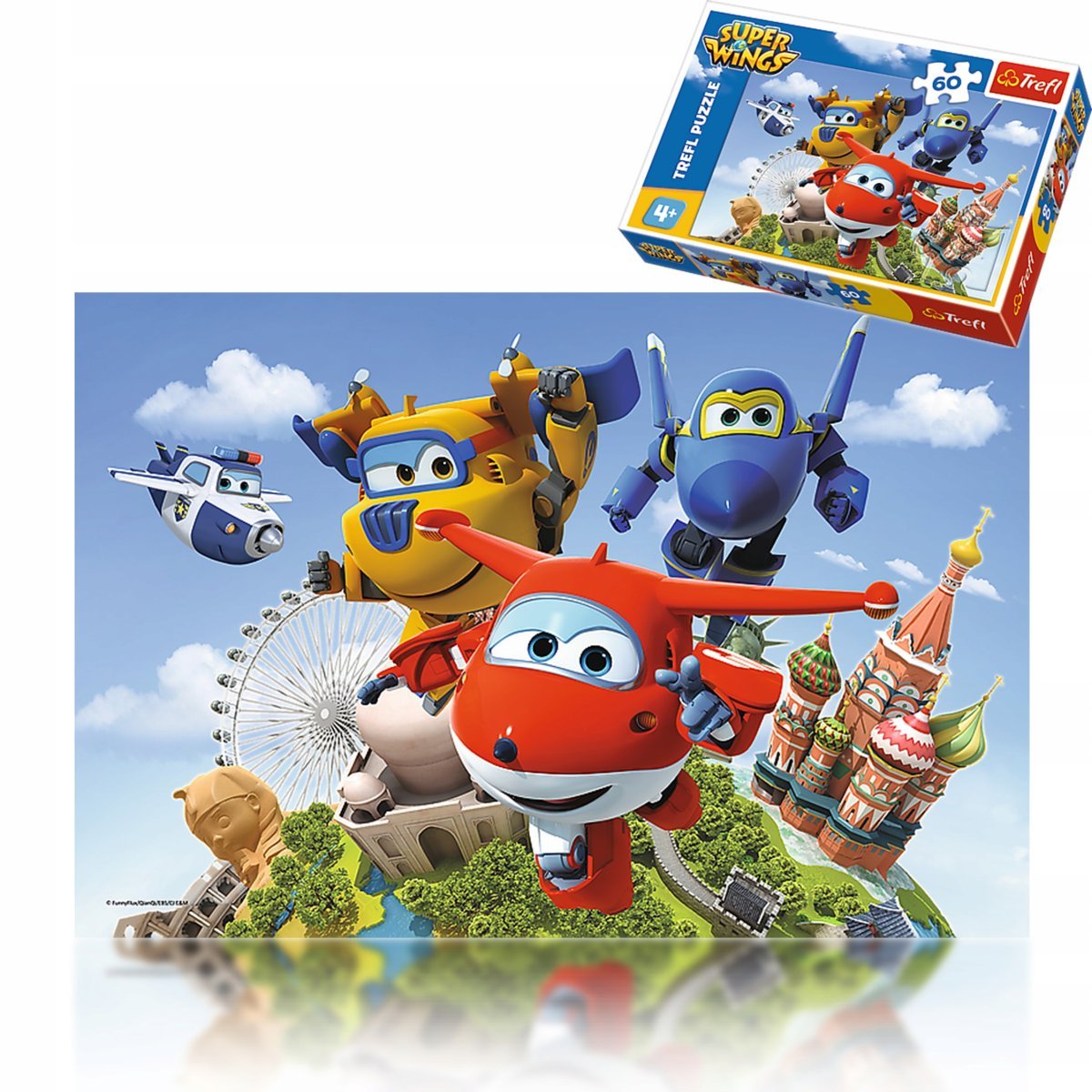 Super Wings пазл 360