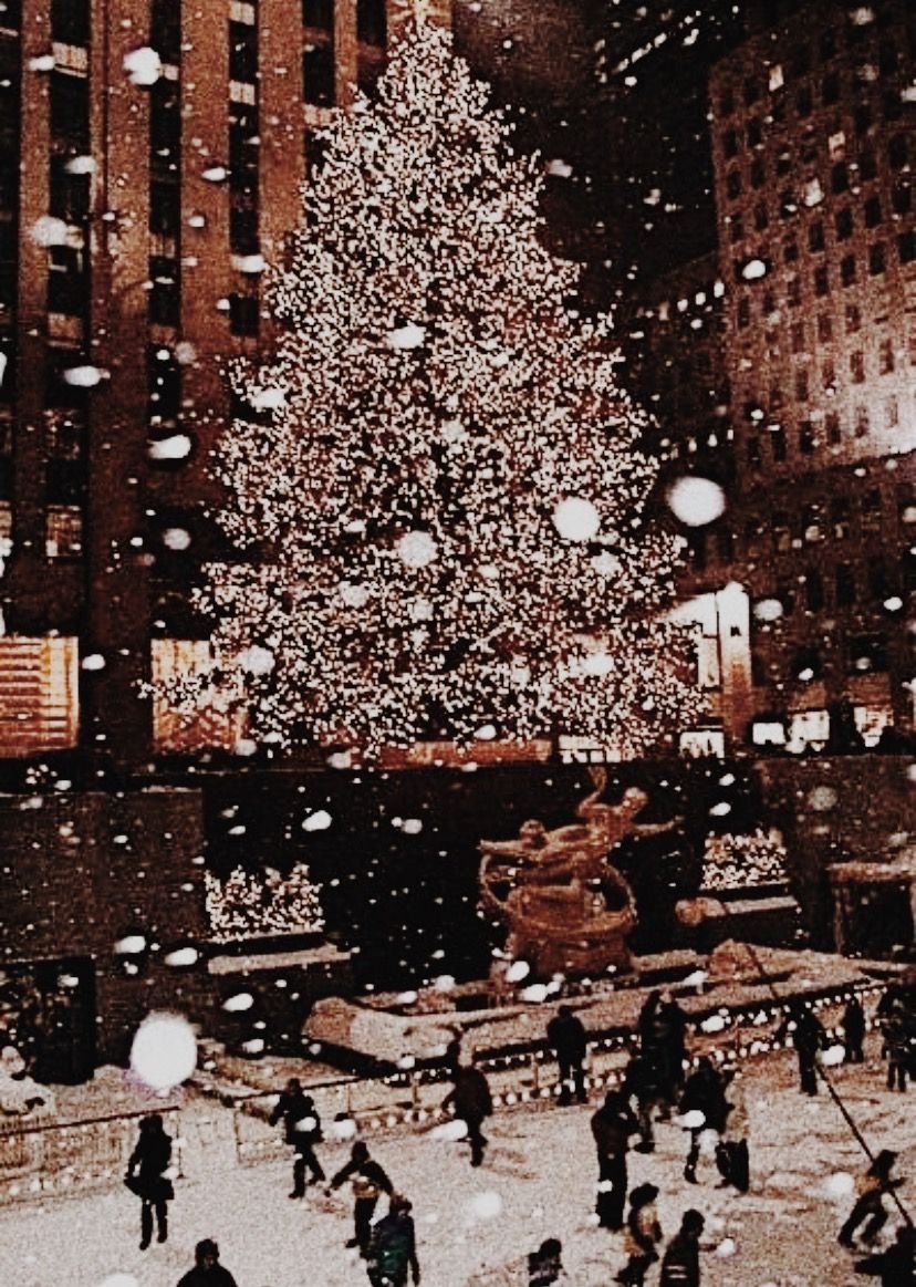 Рождество в Нью-Йорке Эстетика