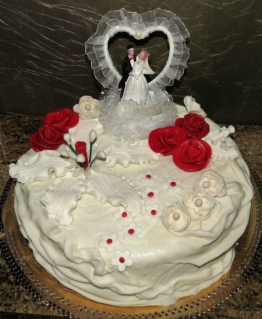 Торты на свадьбу красивые одноярусные