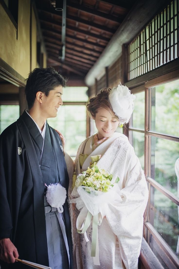 Японский свадебный наряд невесты