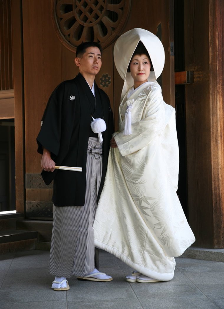 Японский традиционный свадебный костюм