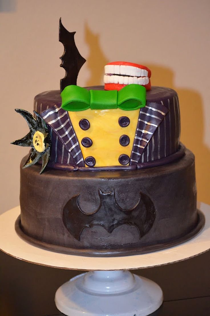 Торт в тематике Джокера