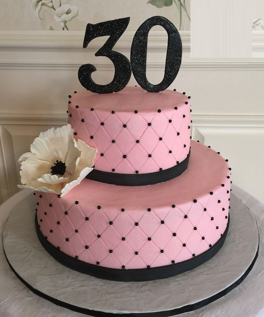 Тортик на 30 лет девушке