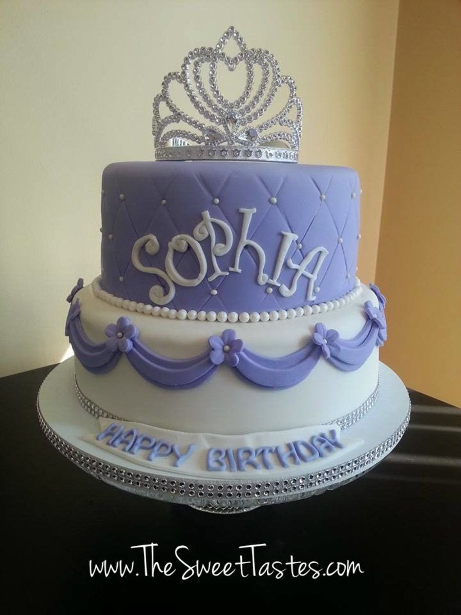 Торт для девочки 6 лет с Софией