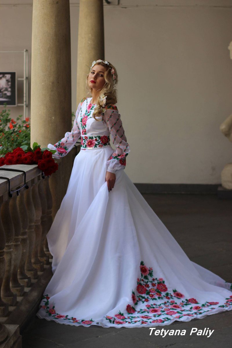Польское национальное свадебное платье
