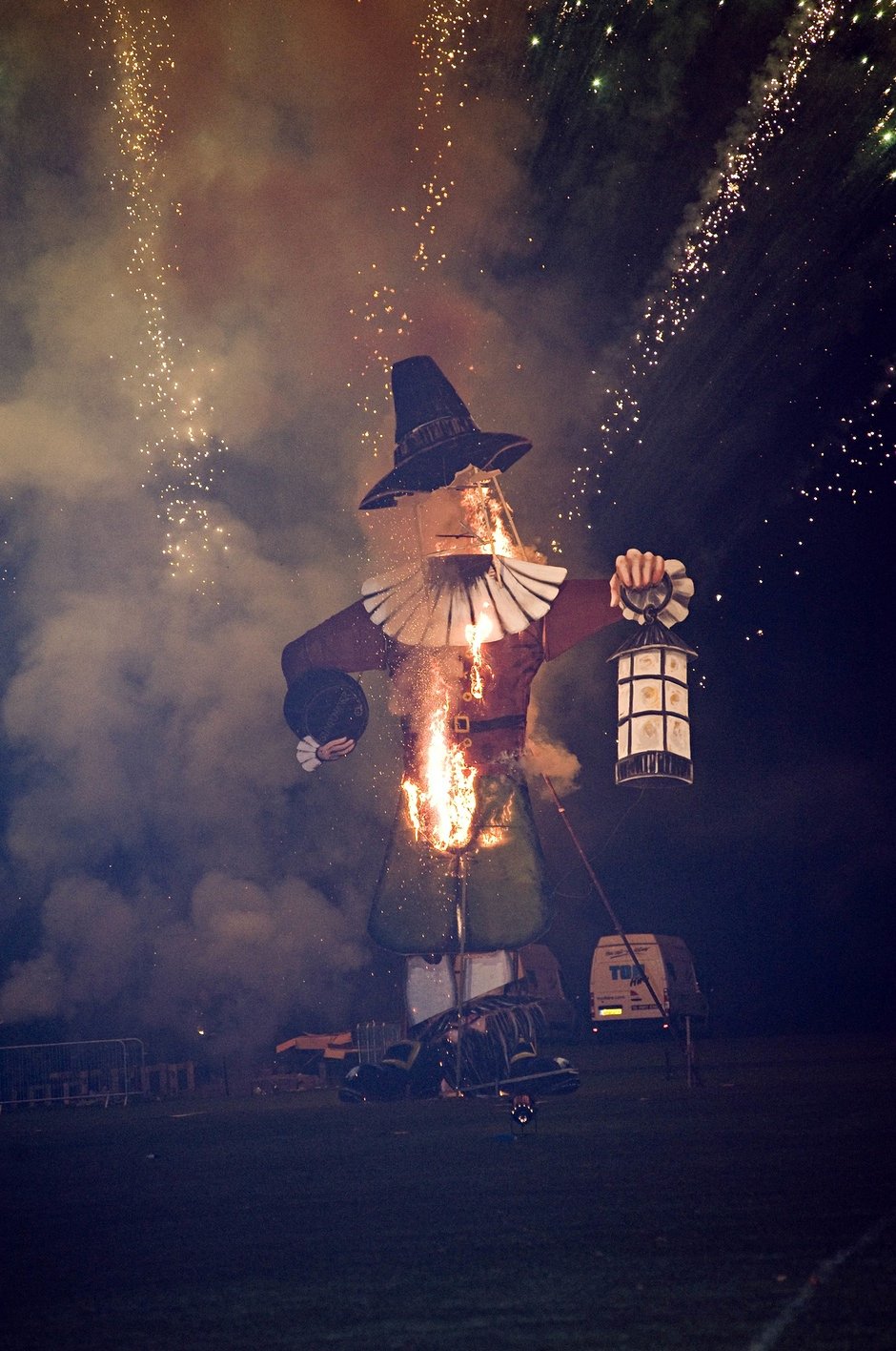 Guy Fawkes Night Bonfire