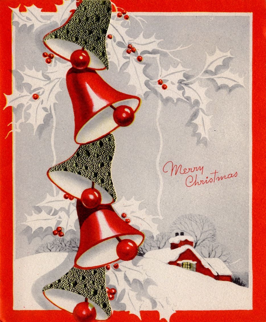 Объемные рождественские открытки - 53 фото