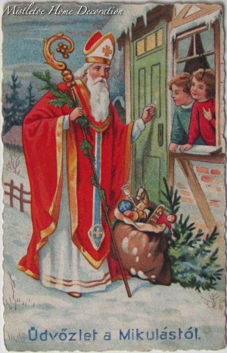 Святой Николай Чудотворец Санта Клаус