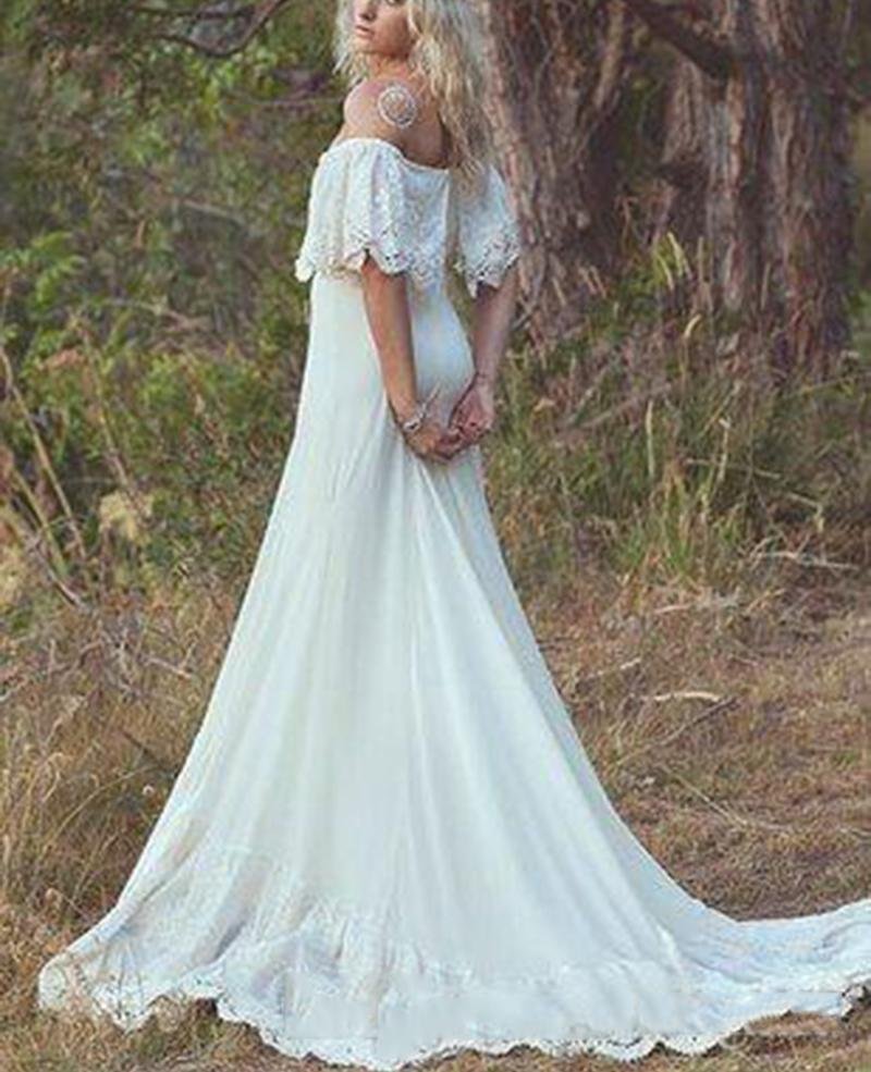 Необычное свадебное платье нетрадиционное