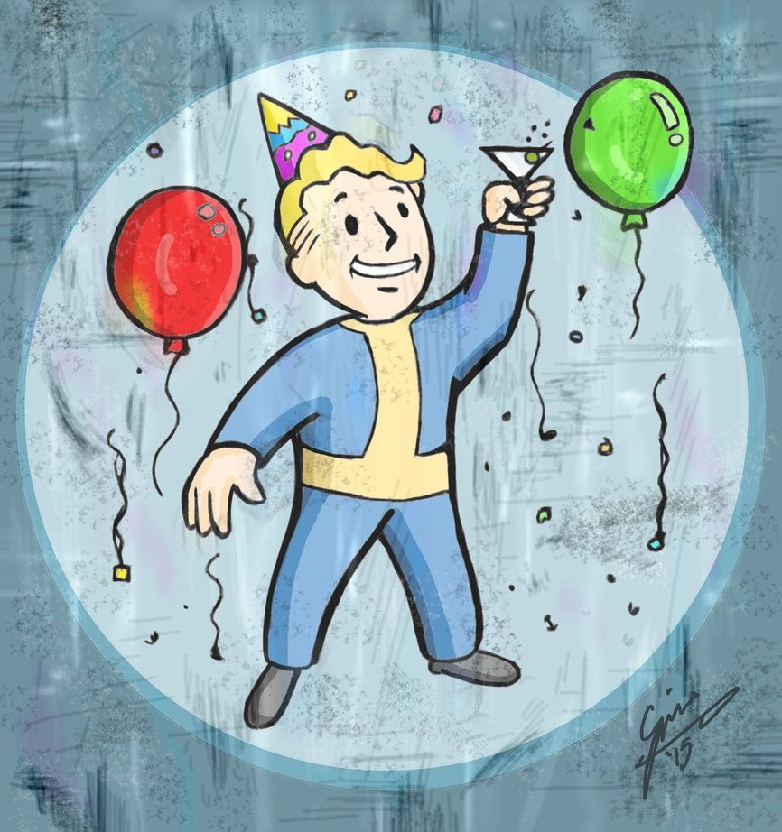 Fallout с днем рождения