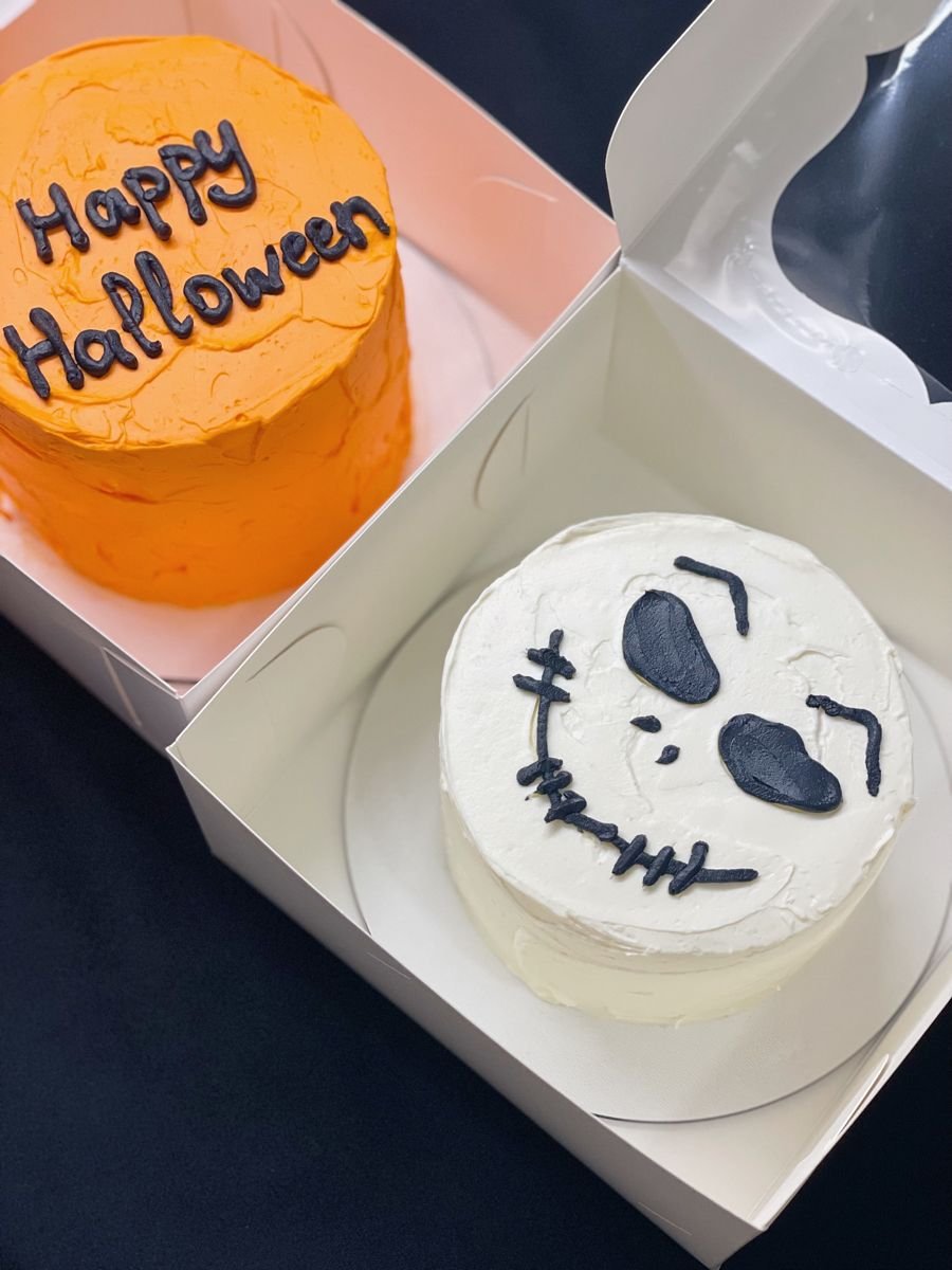 Бенто торт на Halloween
