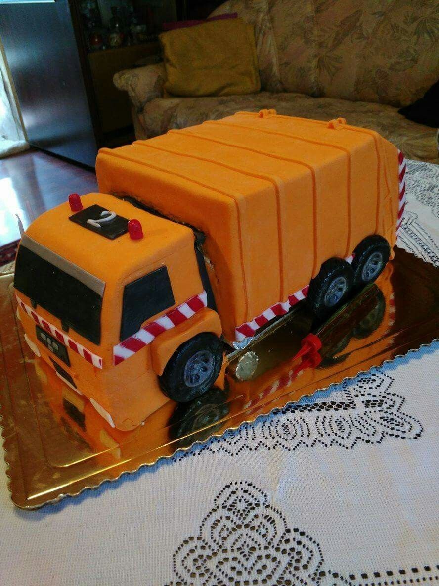 Торт грузовик кремовый