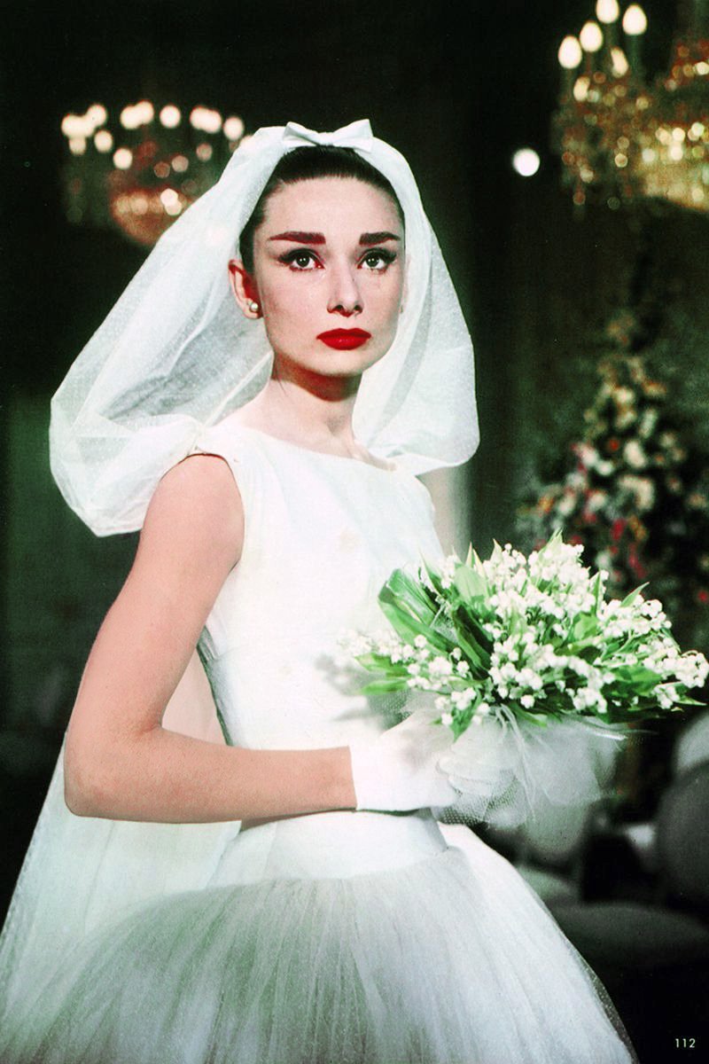 Свадебное платье Одри Хепберн