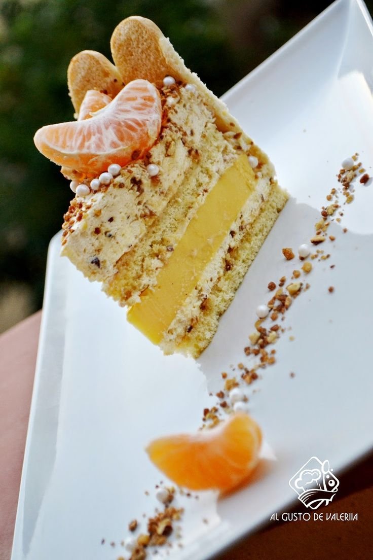 Торт свадебный миндаль-апельсин