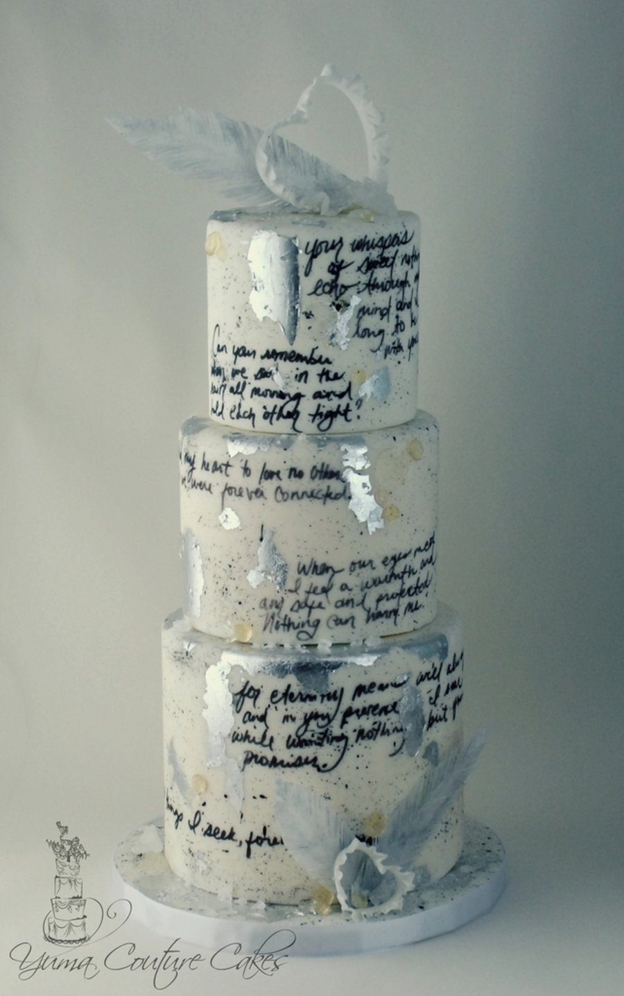 Торт на бумажную годовщину свадьбы