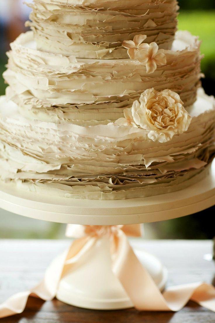 Свадебный торт Наполеон двухъярусный