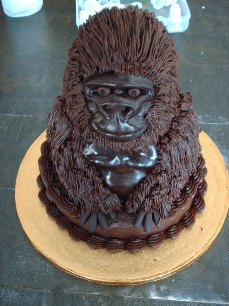 Торт горилла мужчине