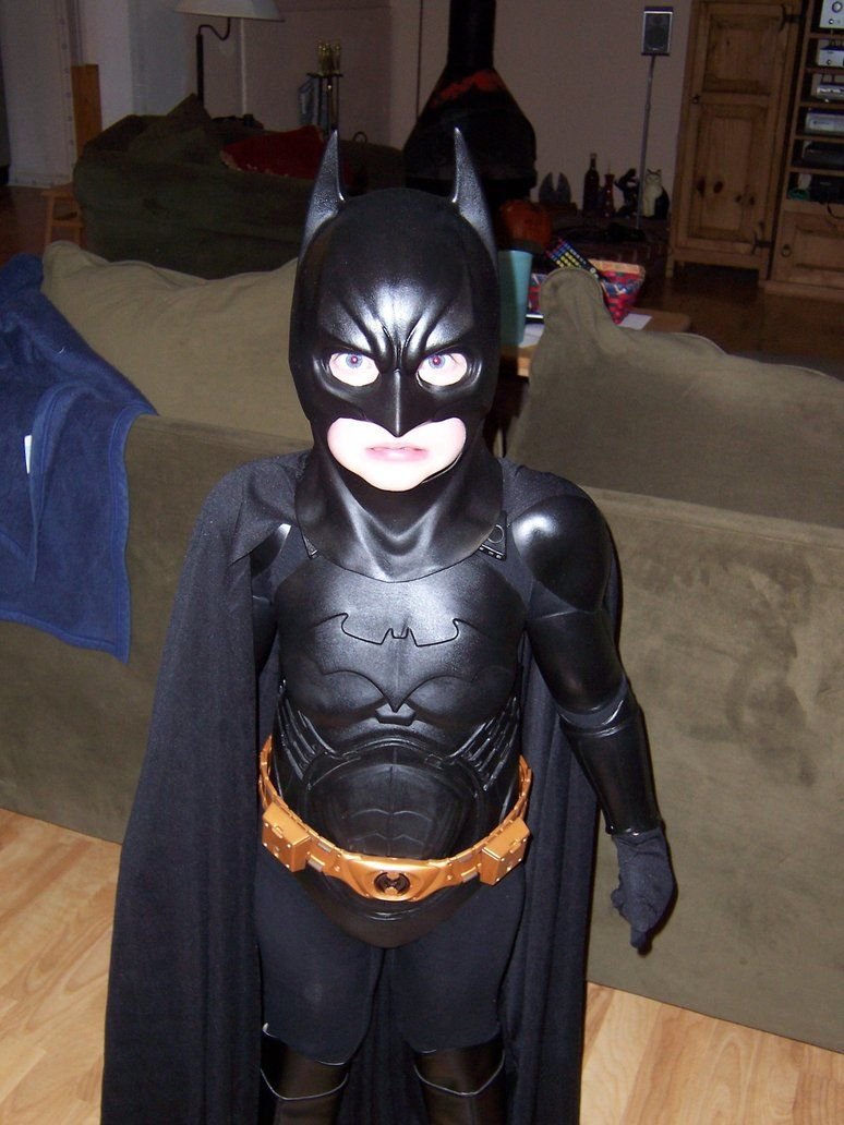 Бэтмен костюм детский