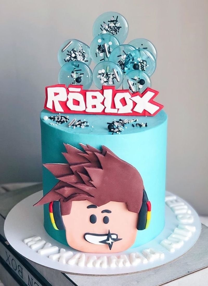 РОБЛОКС торт на день рождения