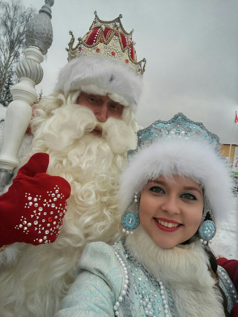 Дед Мороз и Снегурочка Великий Устюг