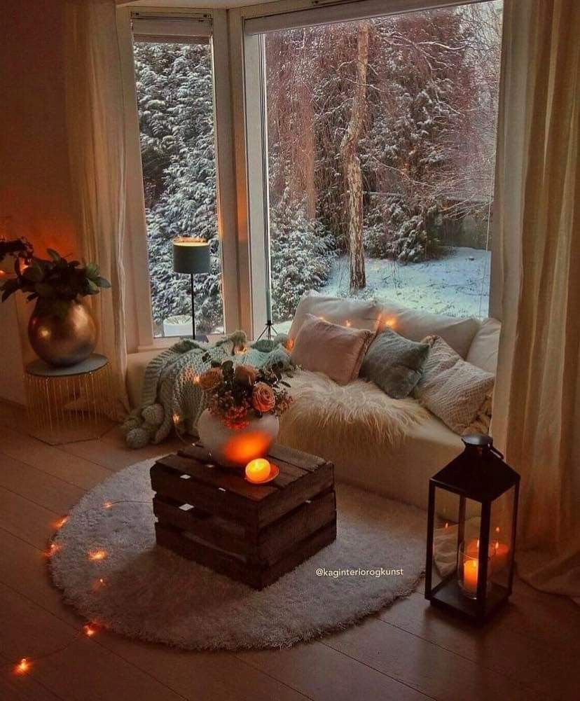 Уютный зимний вечер