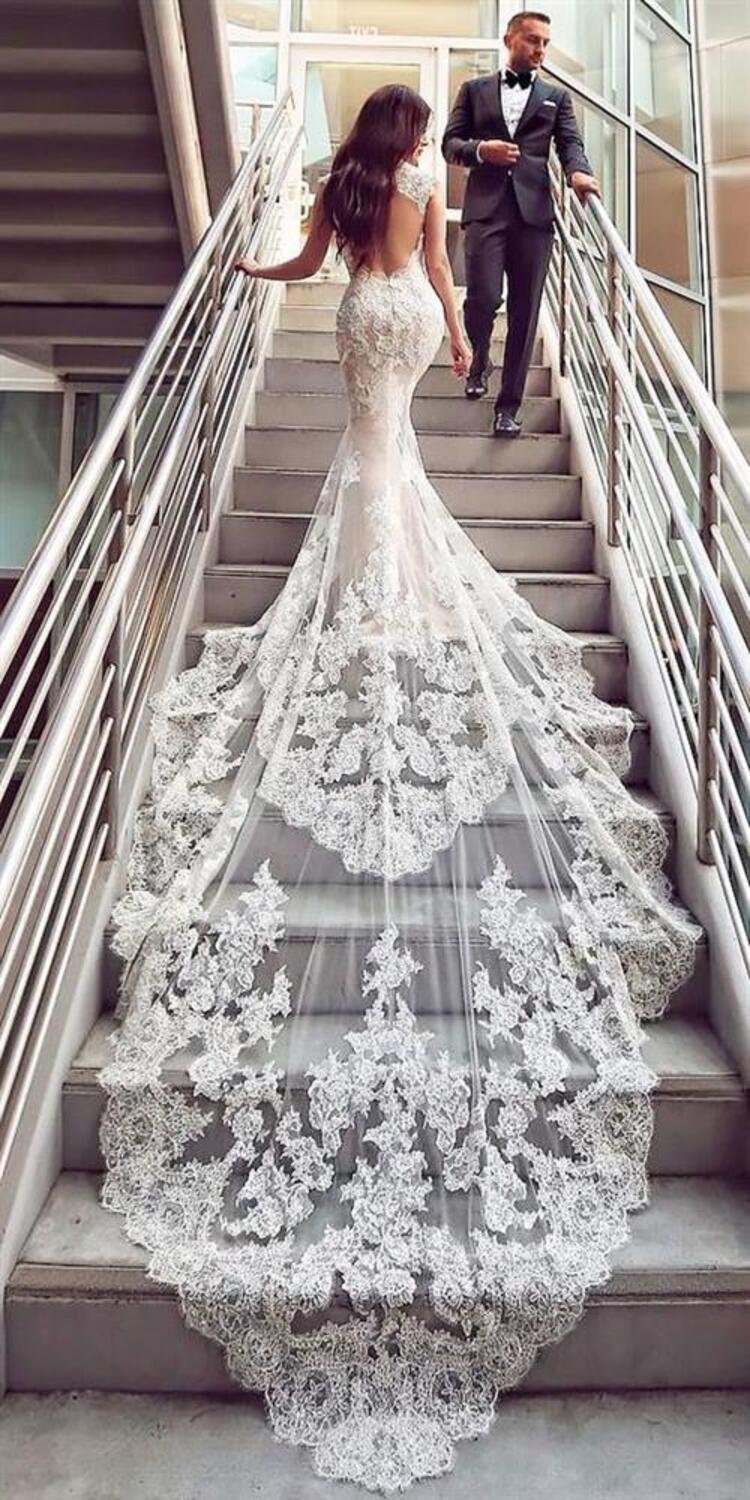 Свадебное платье тамблер