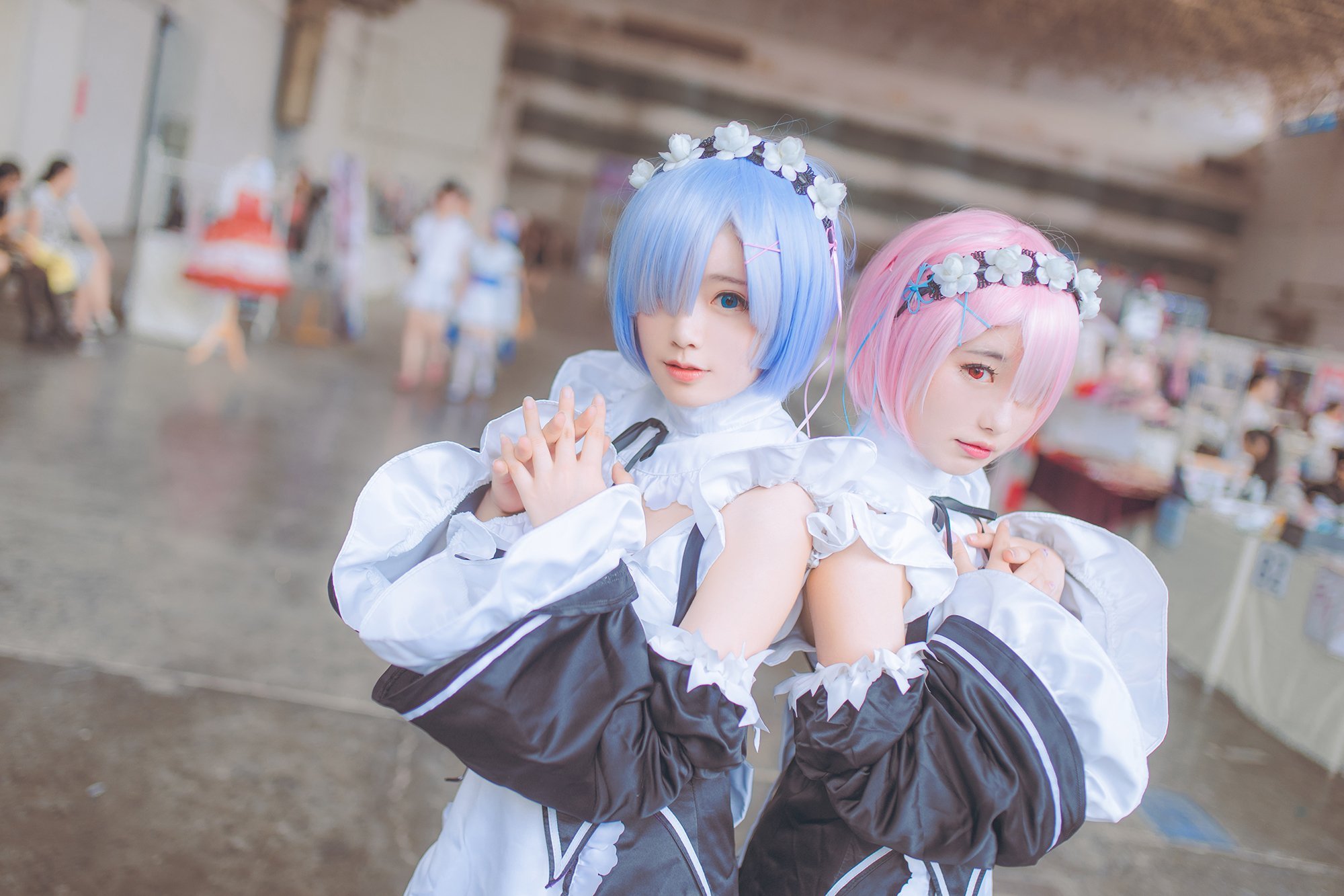 Многим косплеем. Ram and Rem +18 Cosplay. Rem косплей. Игромир косплей рем. Косплей рем и рам трап.