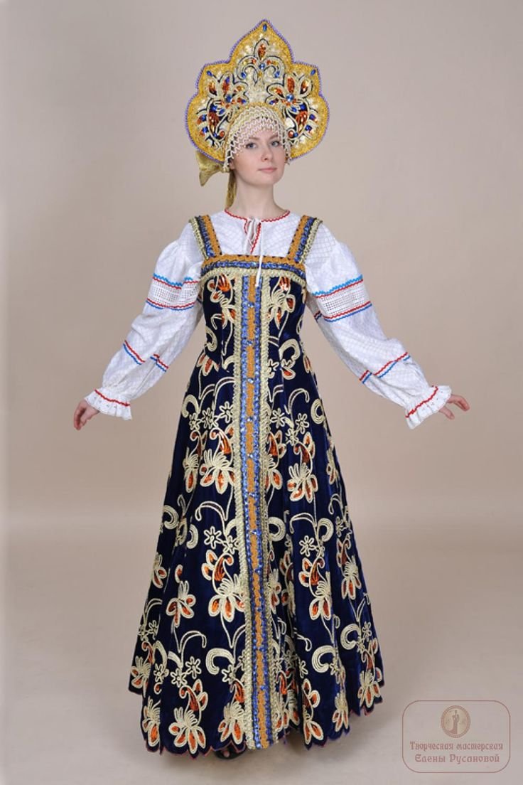 Русь 14 век одежда