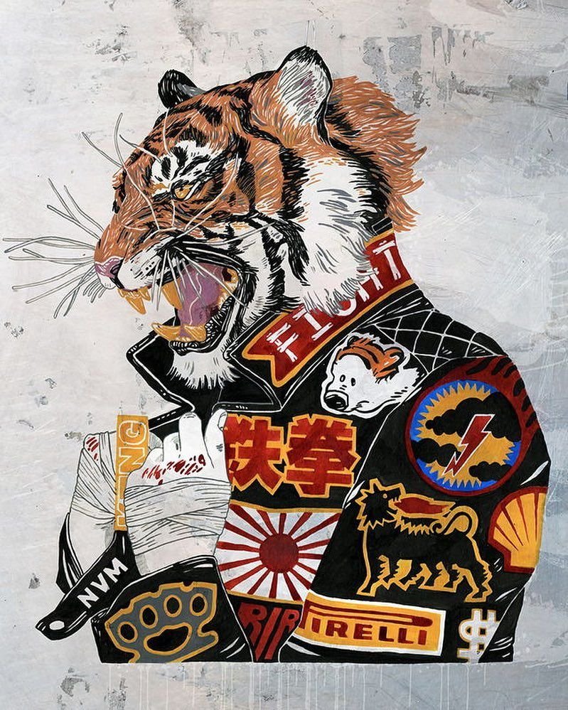 Постер. Тигр