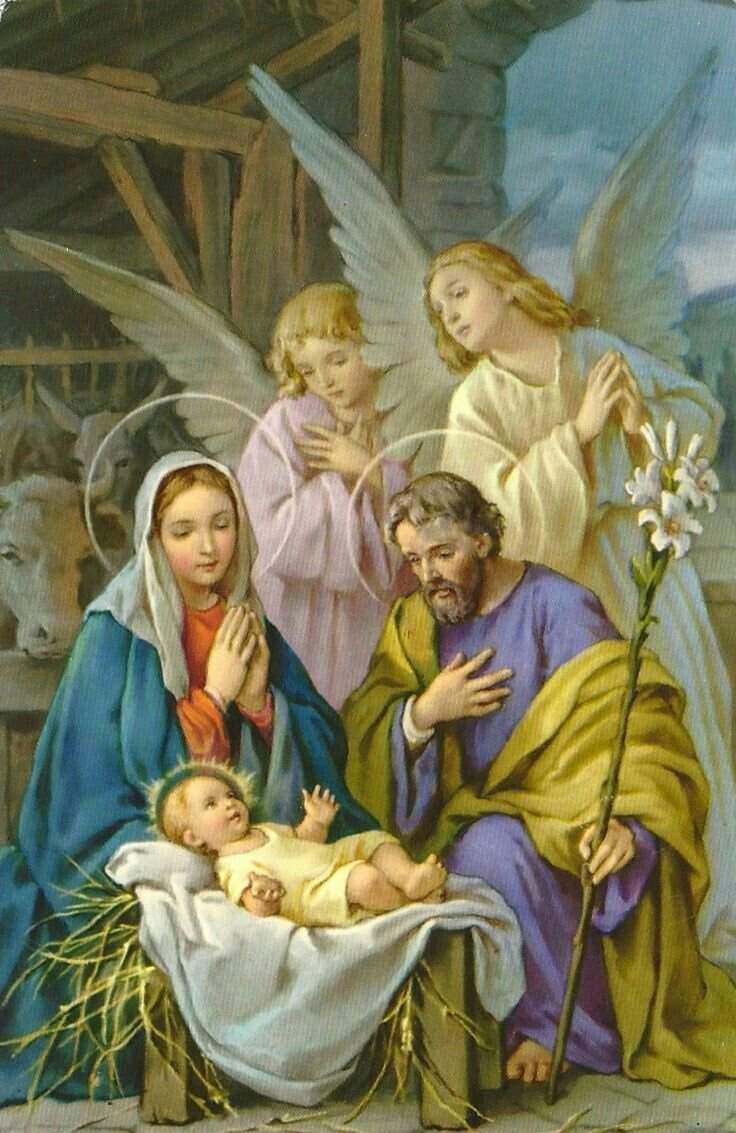 Дева Мария с младенцем вертеп