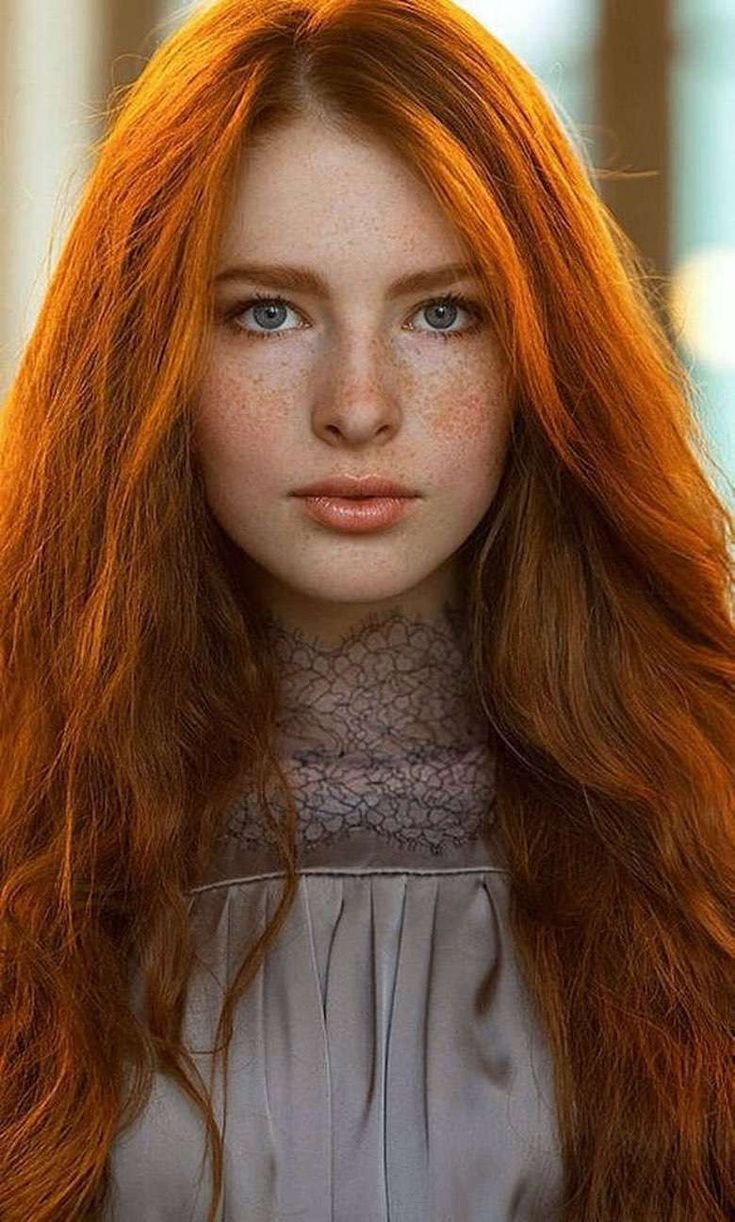 Оливия Винтер модель рыжая