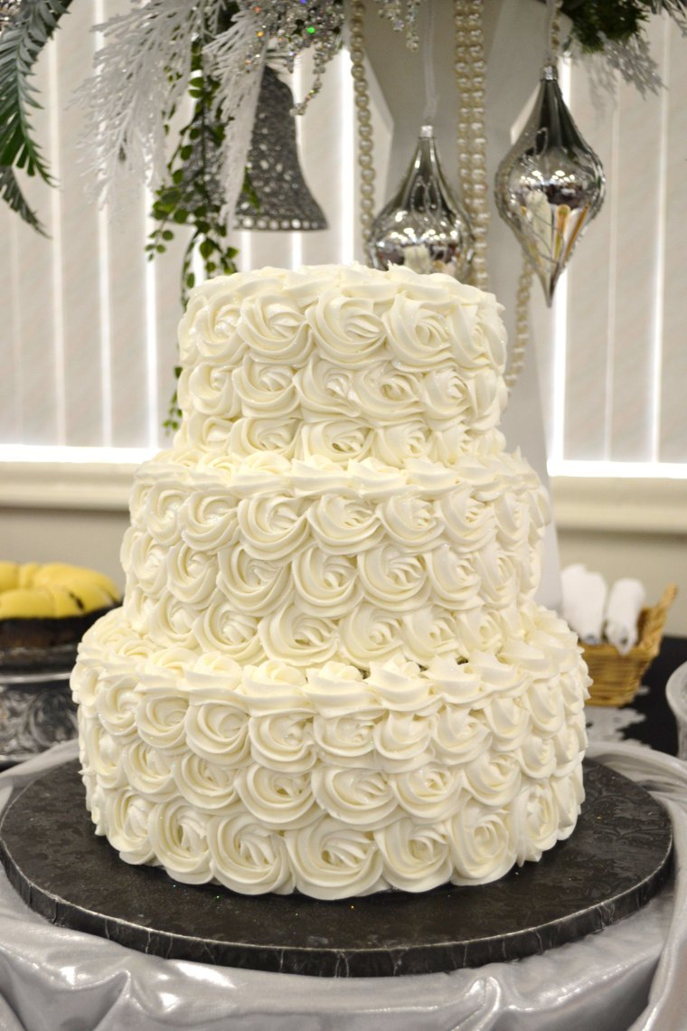 Свадебный торт на 50 человек
