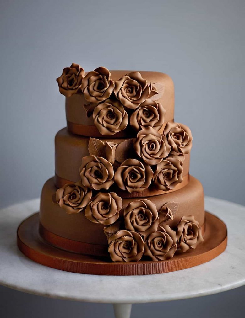 Торт на деревянную свадьбу