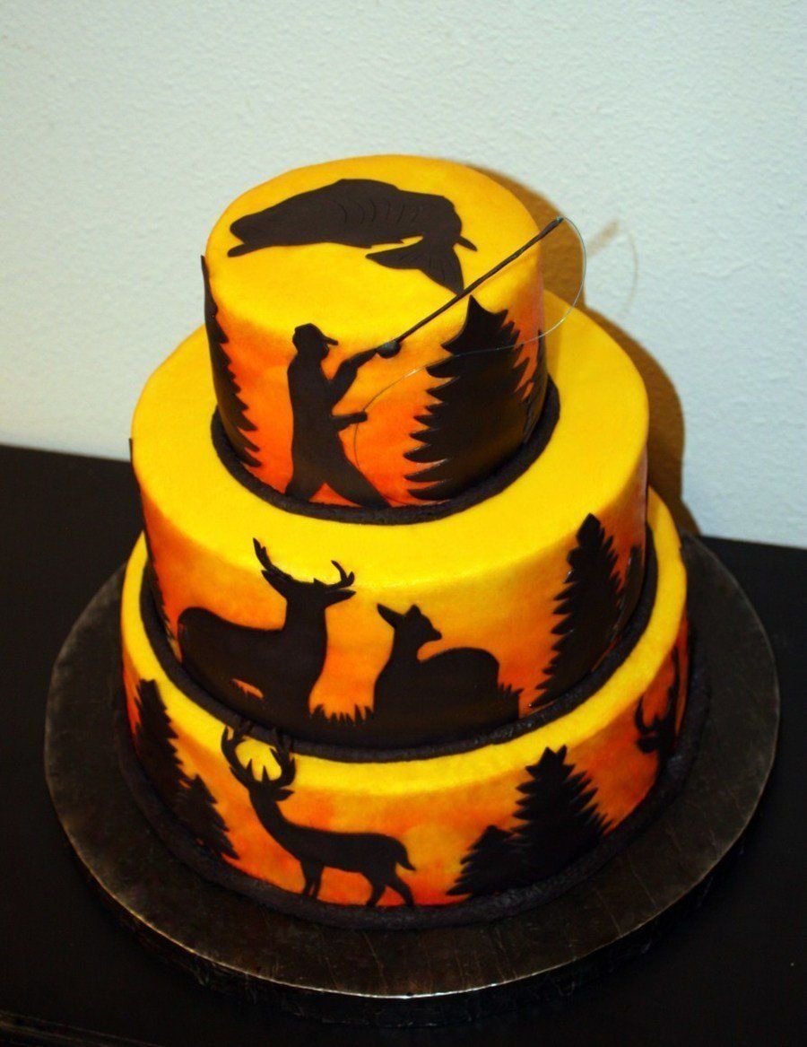 Идеи торта для охотника