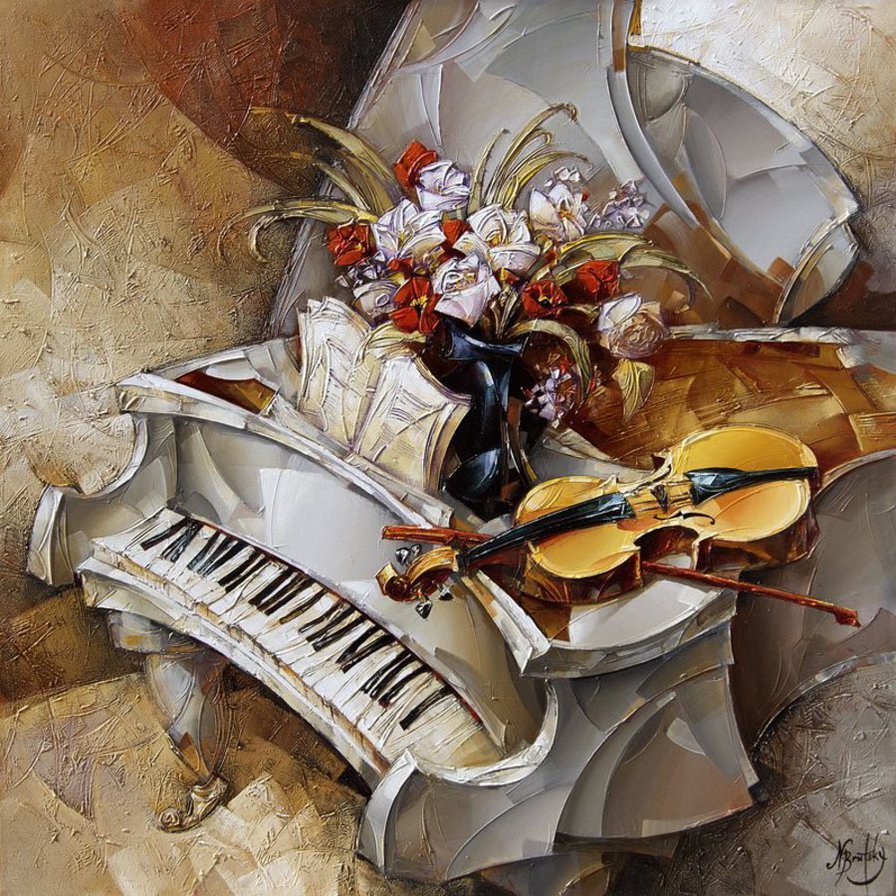 Натан Брутский картин рояль