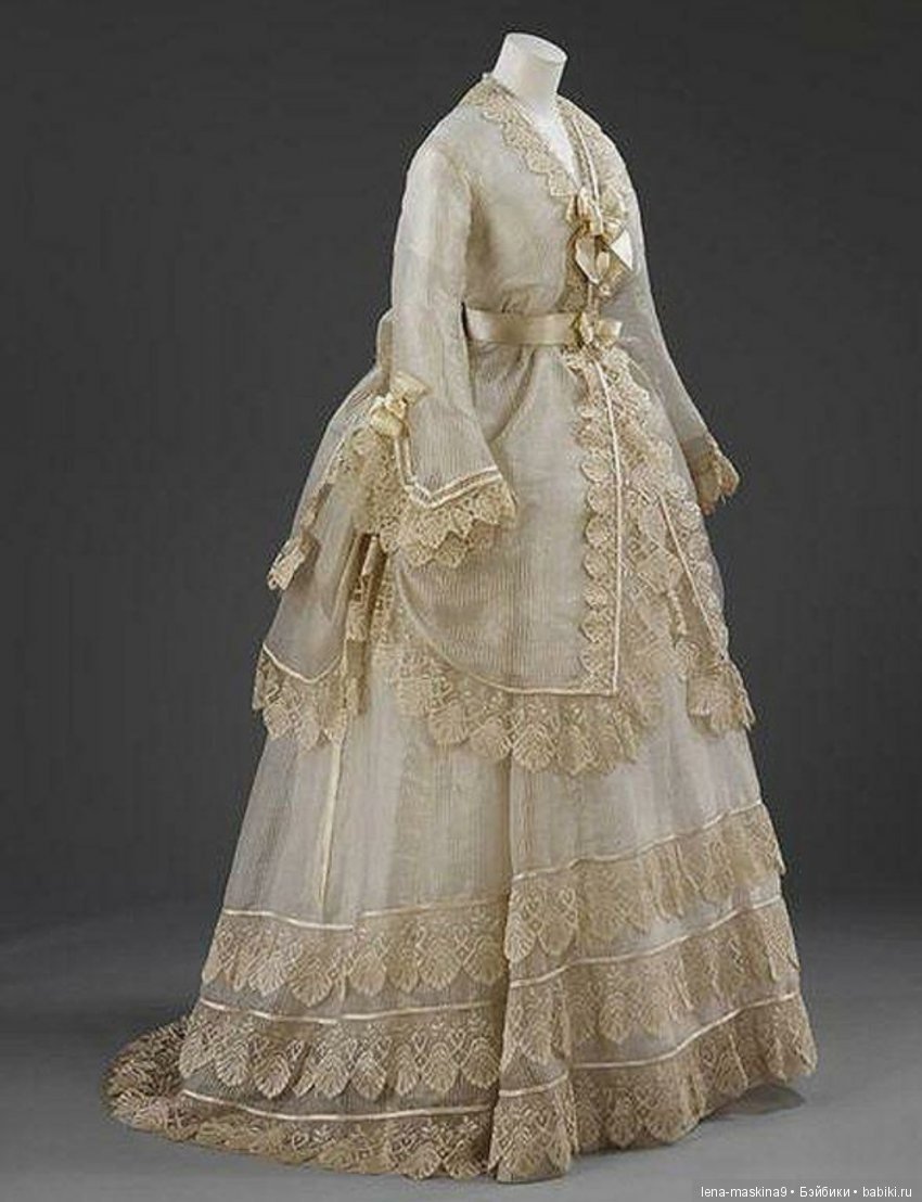 Свадебные платья викторианской эпохи