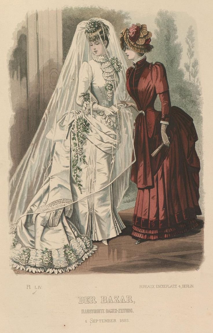 Платья викторианской эпохи