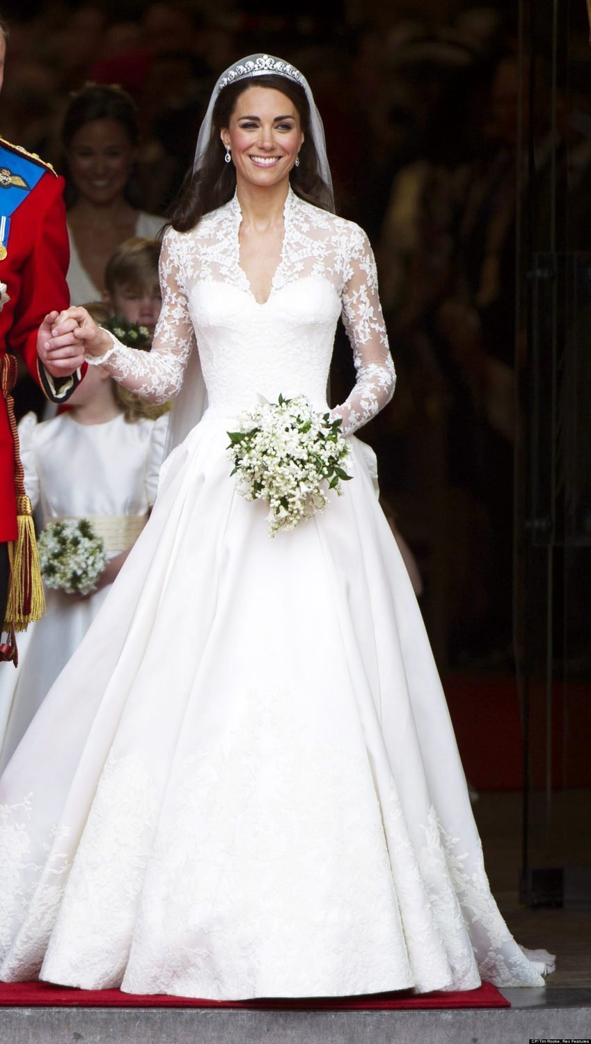 Кэтрин герцогиня Кембриджская свадьба