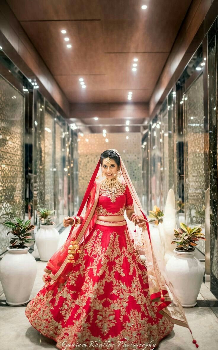 Индийская невеста свадебное Сари