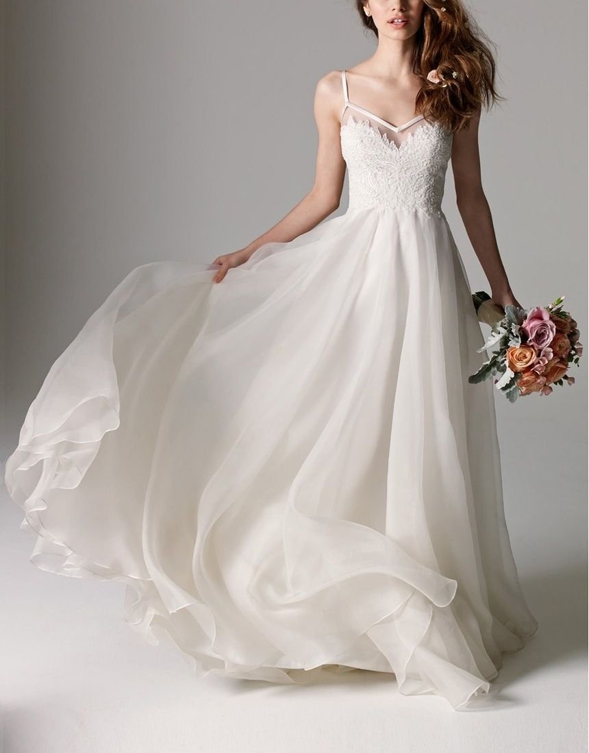 Свадебное платье для невест маленького роста