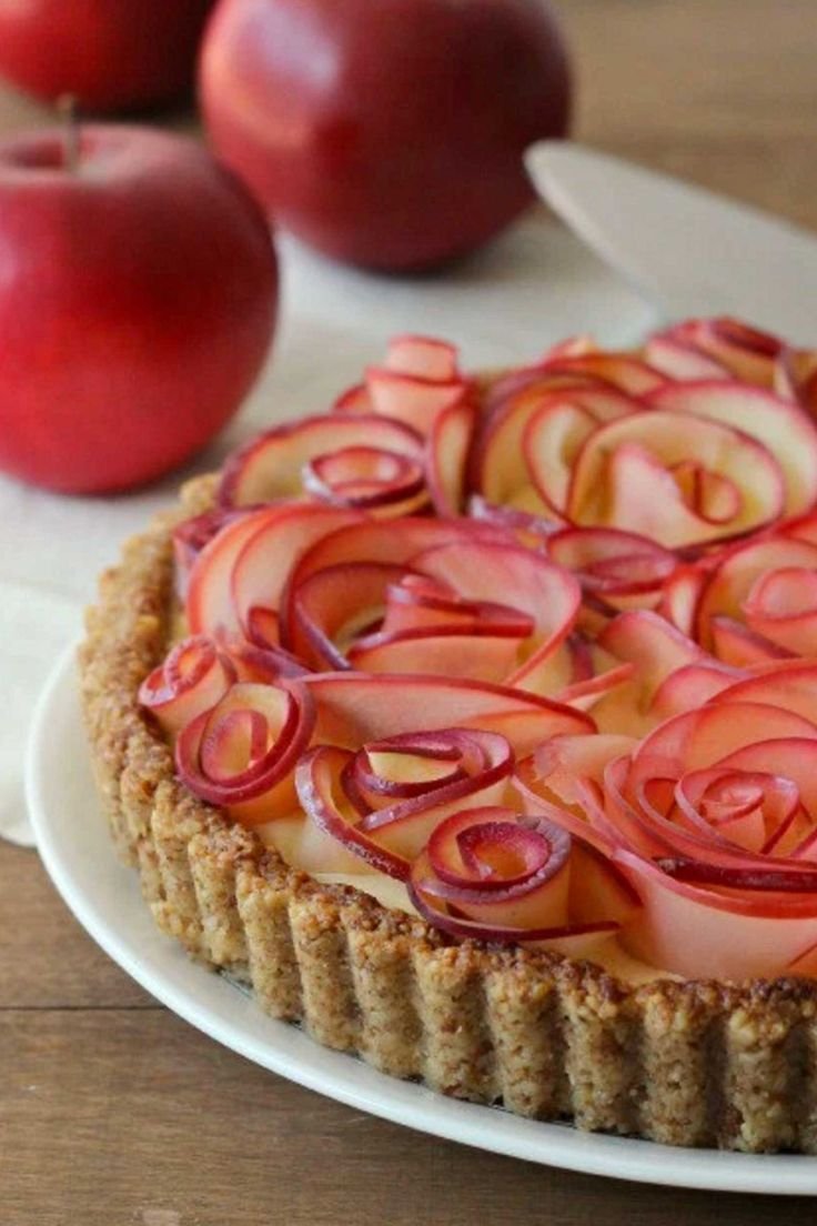 Красивые пироги из яблок