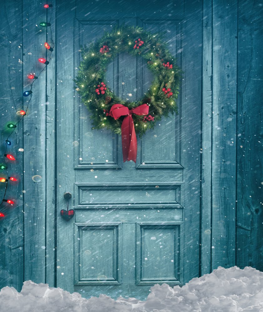 Рождественские двери