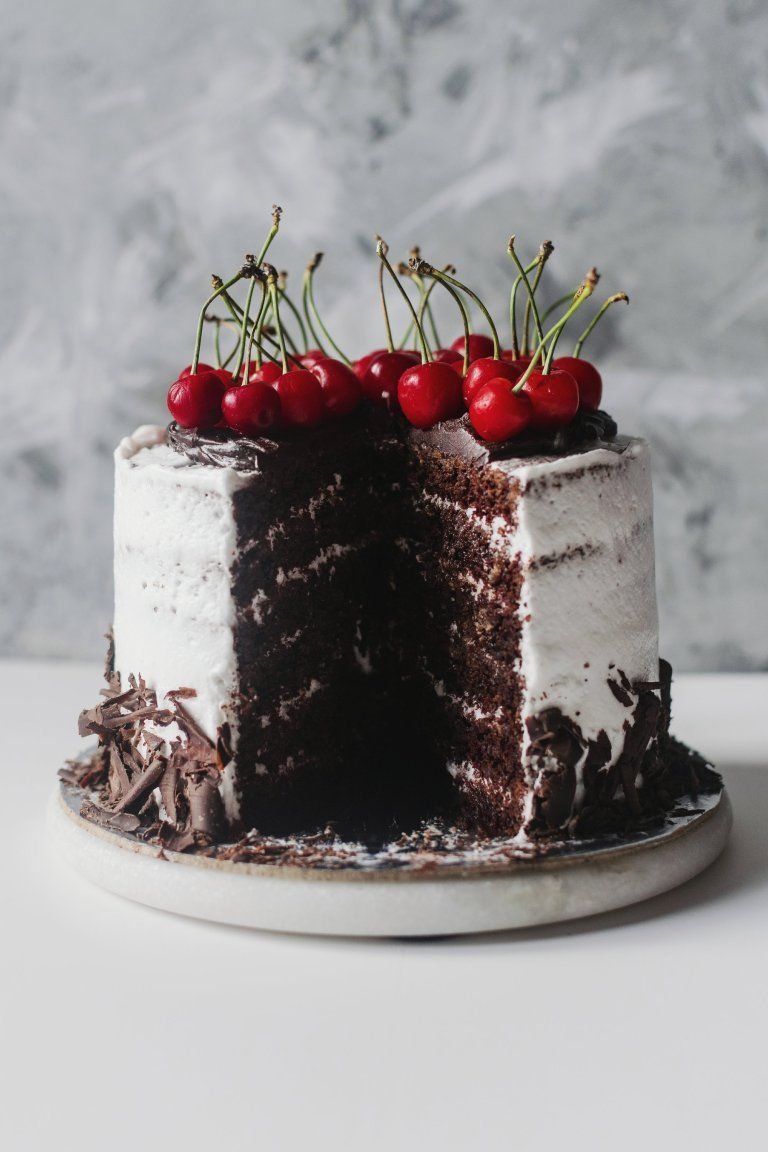 Торт черный лес Шварцвальдский торт
