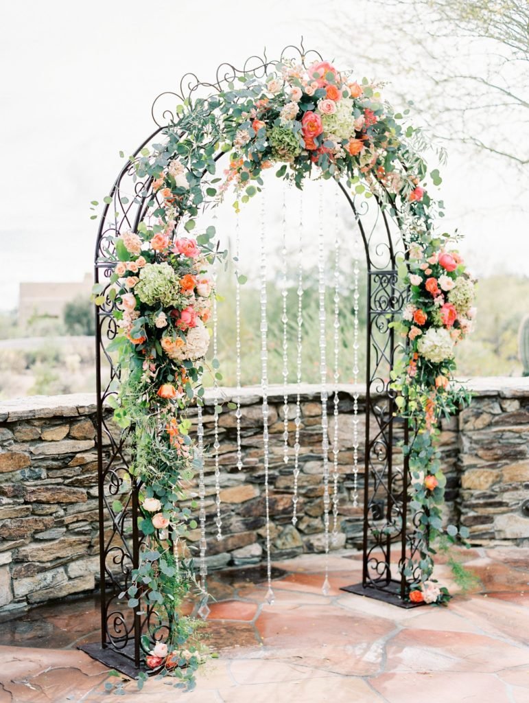 Полукруглая арка на свадьбу