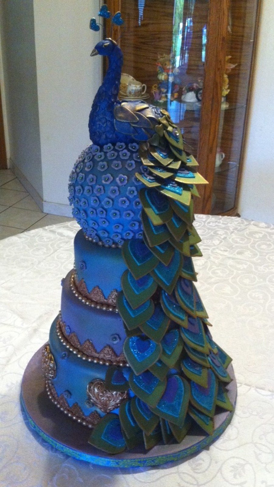 Торт с птицей Феникс
