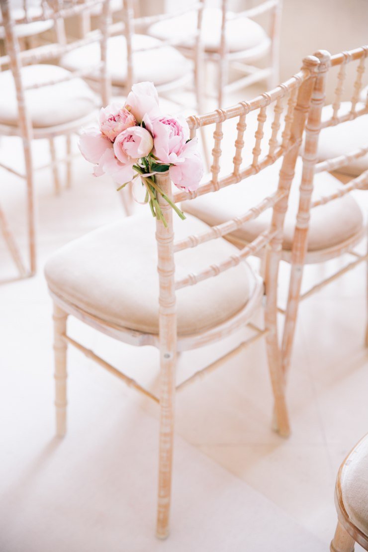 Банты на стулья на свадьбу