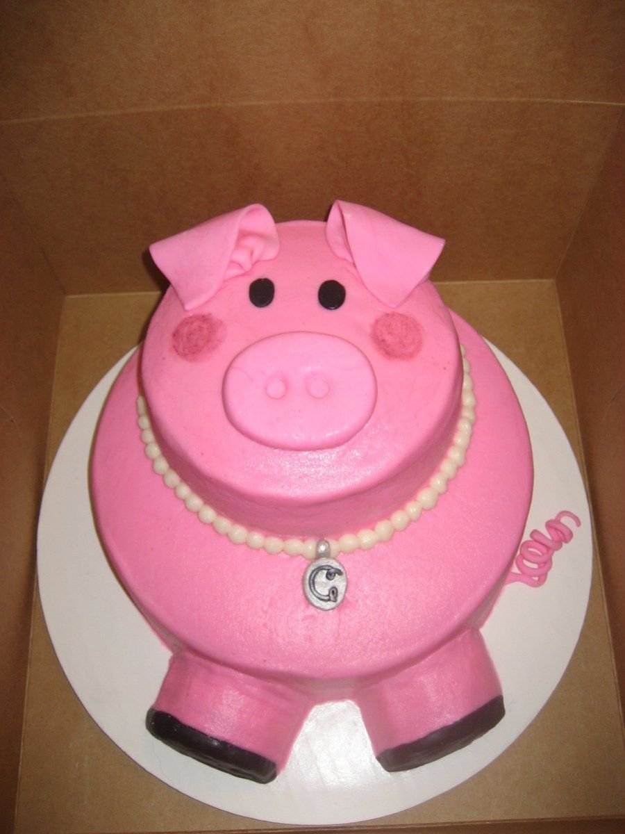Тортик со свинкой